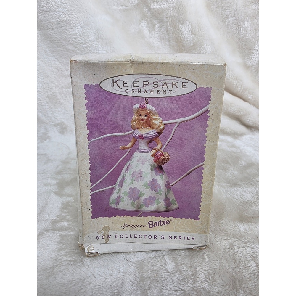 Hallmark Keepsake Barbie Springtime Easter 1995 New Collectors Series Ornament